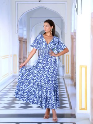 Midnight Blue Long Dress