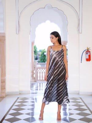 Classic Black Long Dress